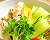 綾ぶどう豚たっぷり！冷やし中華作り方6写真