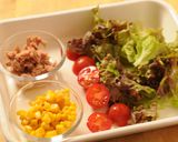 きび酢入りサラダ素麺作り方1写真