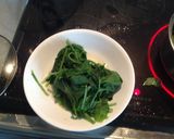 ほうれん草の茹で作り方1写真