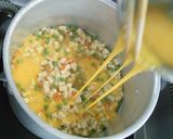 高野豆腐の卵とじ　給食作り方5写真