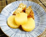 晩御飯に☆大根と厚揚げの鶏そぼろあんかけ作り方4写真