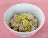 そら豆とちりめんじゃこの炊き込みごはん作り方7写真