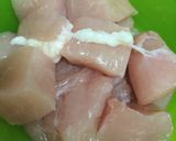 節約☆衝撃のやわらかさ！胸肉ナゲット♡作り方1写真