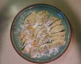 ゆる糖質オフなニラ餃子deホットプレート作り方7写真
