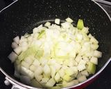 ピリ辛鶏団子豆乳スープ作り方5写真