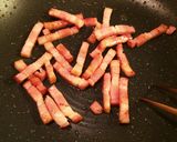 ☆ほうれん草とベーコンのバター醤油炒め☆作り方3写真