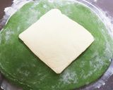 HBで作るクロワッサン ～抹茶生地～作り方4写真