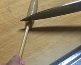 スプリングウインナー（クルクル）飾り切り作り方1写真