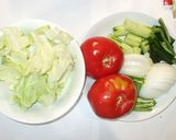 水なし！夏野菜だけ！トマトオリーブ油煮作り方2写真