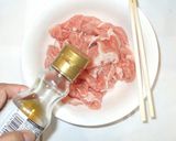 豚肉の簡単炒め物チンジャオロースーのタレ作り方3写真