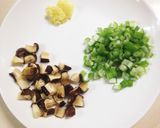 納豆&ひき肉入り油揚げの袋焼き作り方1写真