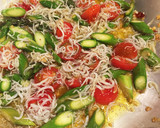 シラスと季節のお野菜の和風パスタ作り方7写真