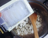 薄揚げ玉子!?と厚揚げの煮物☆作り方3写真
