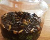 味わい深い☆行者にんにくの醤油漬け作り方13写真