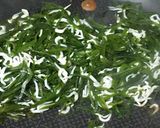 簡単☆しらすと切り昆布のにんにく炒め☆作り方4写真