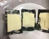 即席簡単おつまみ 海苔チーズ焼き作り方4写真