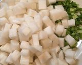 大根と鶏肉のクリーム煮作り方1写真