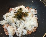 イカの塩辛と高菜チャーハン作り方5写真