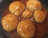 大豆&麩♡簡単ヘルシー煮込みハンバーグ作り方9写真