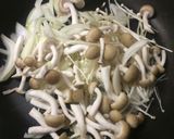 【減塩】きのこのカレーマヨ炒め作り方3写真