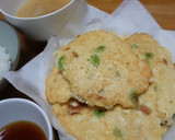 枝豆とちくわと豆腐のふわふわかき揚げ♪作り方10写真