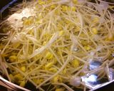 カレー色の豆もやし♪作り方3写真