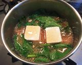 簡単上品♪小松菜きのこ明太あんかけ豆腐作り方14写真