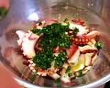 そら豆・タコ・生バジル ワンコインパスタ作り方7写真
