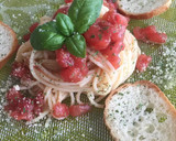 シラスと季節のお野菜の和風パスタ作り方16写真