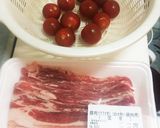 トマトの豚肉巻焼き作り方1写真
