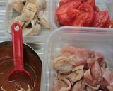 焼きっぱなし✿鶏肉とトマトのタンドリー風作り方1写真