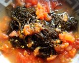 もずくを麺代わりに!低糖質トマトラーメン作り方15写真