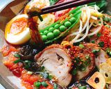 もずくを麺代わりに!低糖質トマトラーメン作り方16写真