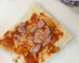 巻くだけ簡単！ホットサンドロール作り方3写真