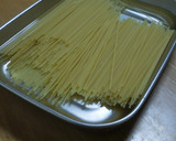 簡単！鍋ひとつで冷たい和風パスタ作り方1写真