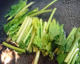 簡単【ほうれん草としらすのツナ醤油和え】作り方3写真
