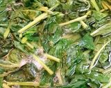 簡単【ほうれん草としらすのツナ醤油和え】作り方4写真