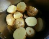 ＊新じゃがと厚揚げのキムチ煮＊作り方2写真