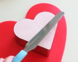 父の日にも☆ハートのデコレーションケーキ作り方28写真