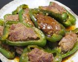 ピーマンの肉詰めチンジャオロースー味作り方14写真
