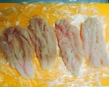 簡単★ささみの大葉とチーズのはさみ焼き！作り方1写真