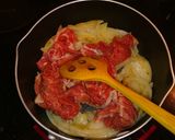 簡単!我が家のビーフストロガノフ風作り方2写真