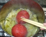 水なし！夏野菜だけ！トマトオリーブ油煮作り方5写真