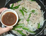 豚肉の簡単炒め物チンジャオロースーのタレ作り方10写真