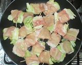 シャキシャキ♪キャベツの豚肉巻き焼き作り方6写真