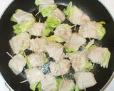 シャキシャキ♪キャベツの豚肉巻き焼き作り方8写真
