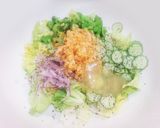 塩レモンとポテトチップのチョップドサラダ作り方1写真
