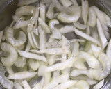 セロリとやげん軟骨のポン酢和え作り方1写真