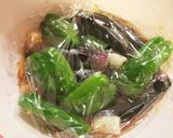 レンジで簡単♡茄子ピー竹輪の煮びたし作り方3写真