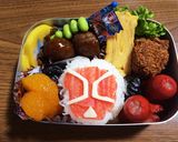 キャラ弁 仮面ライダーウィザード魂作り方2写真